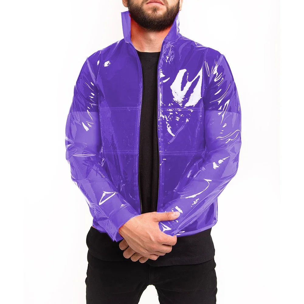 Clear Vinyl Jelly Jacket