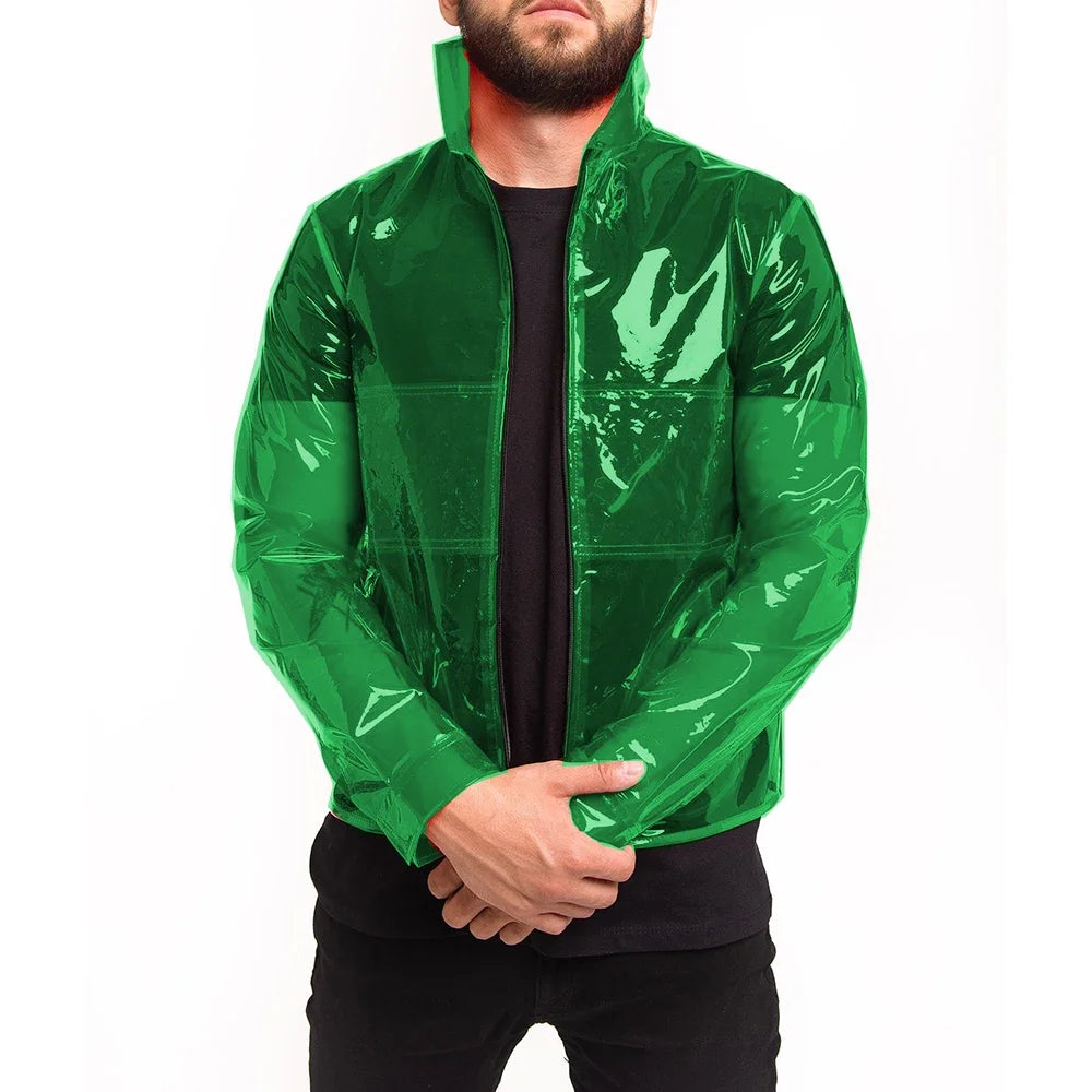 Clear Vinyl Jelly Jacket