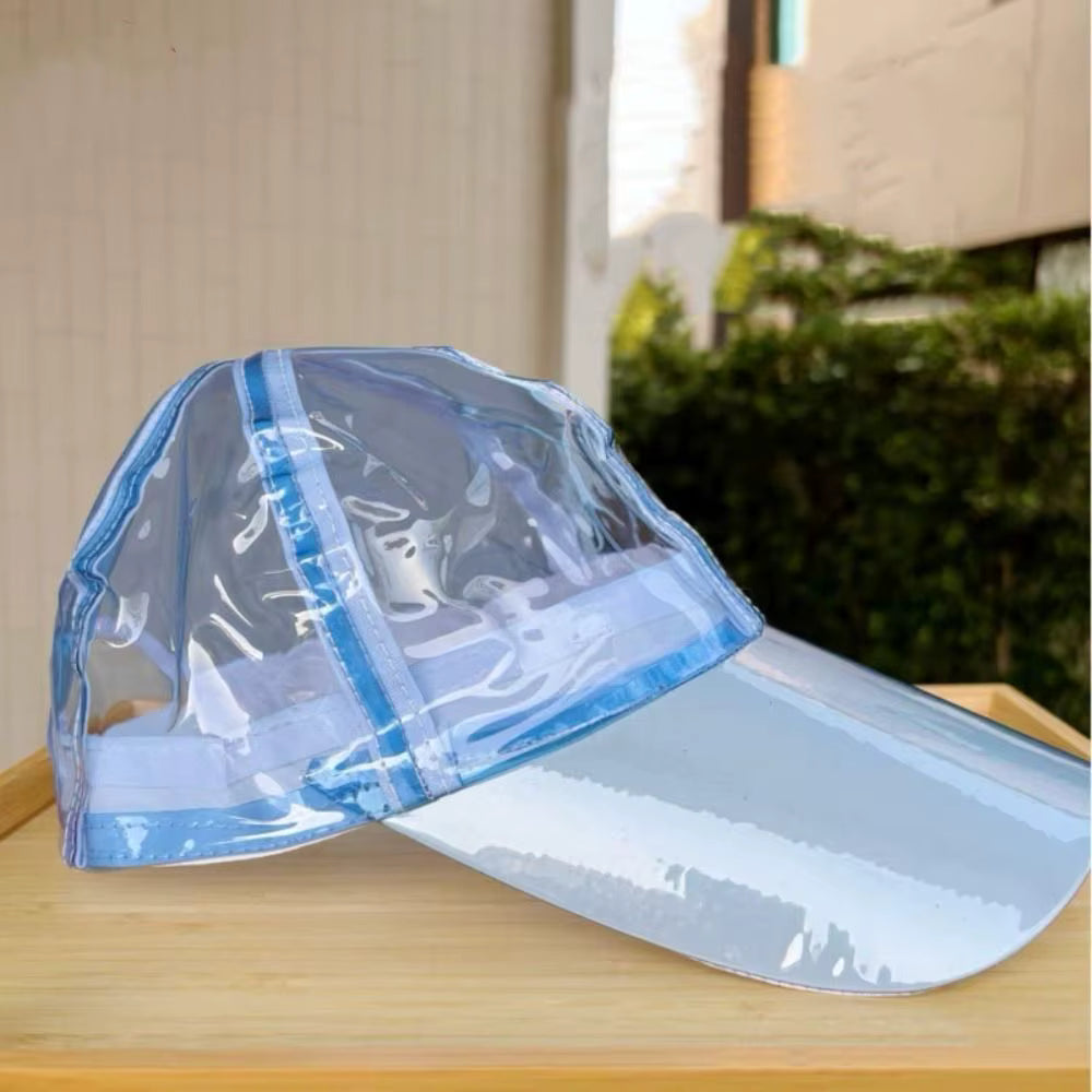 Clear Vinyl Baseball Cap