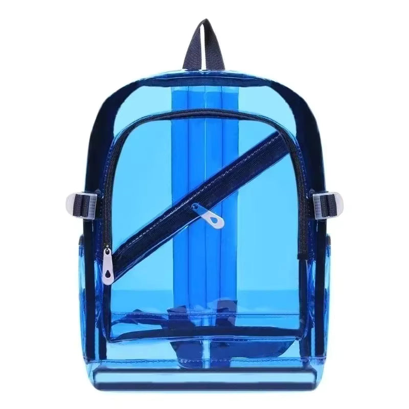 Clear Vinyl Jelly Backpack