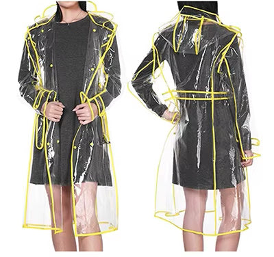 Clear Vinyl Flaunt It Coat