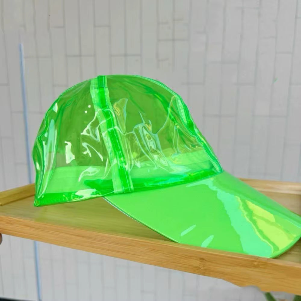 Clear Vinyl Baseball Cap