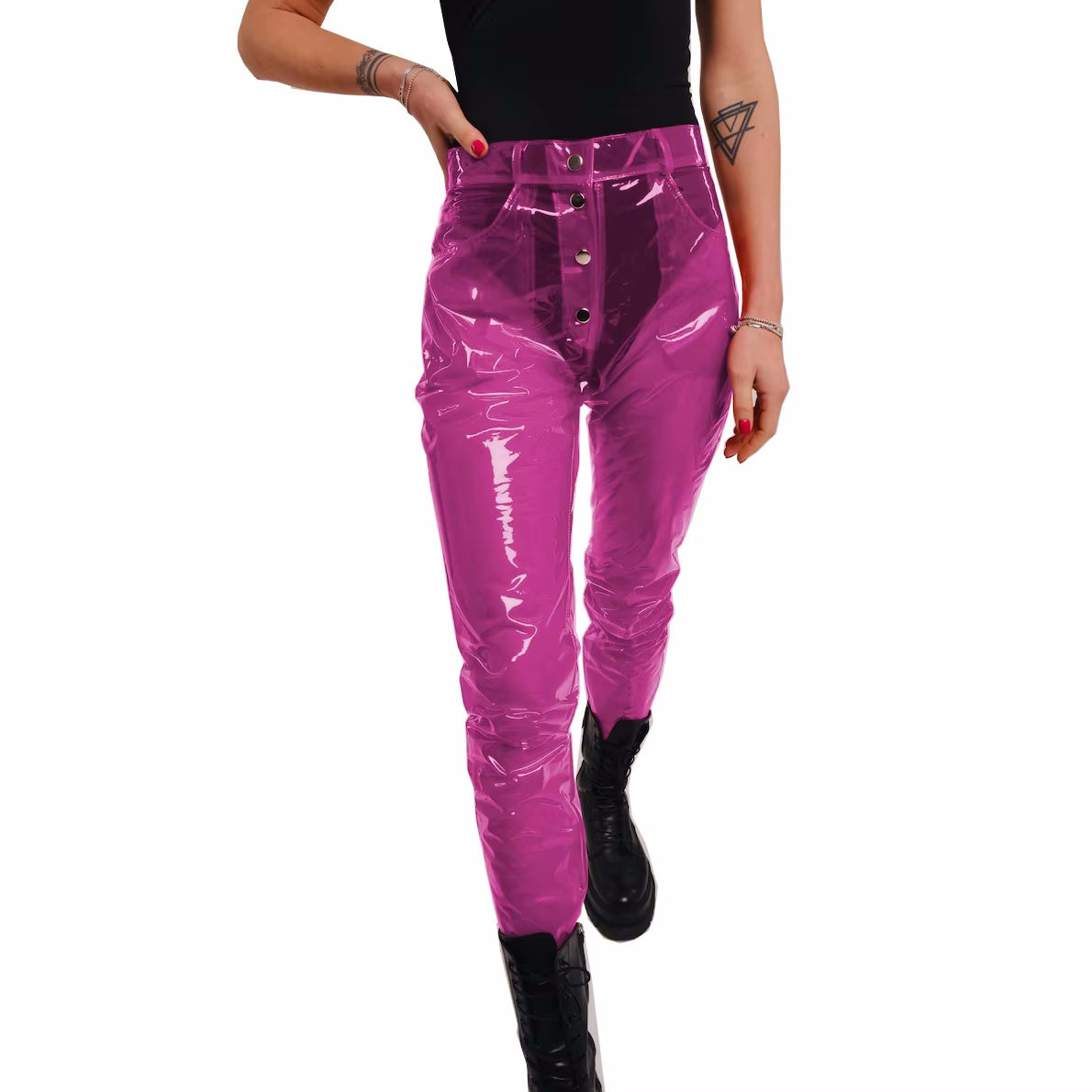 Clear Vinyl Jelly Jeans