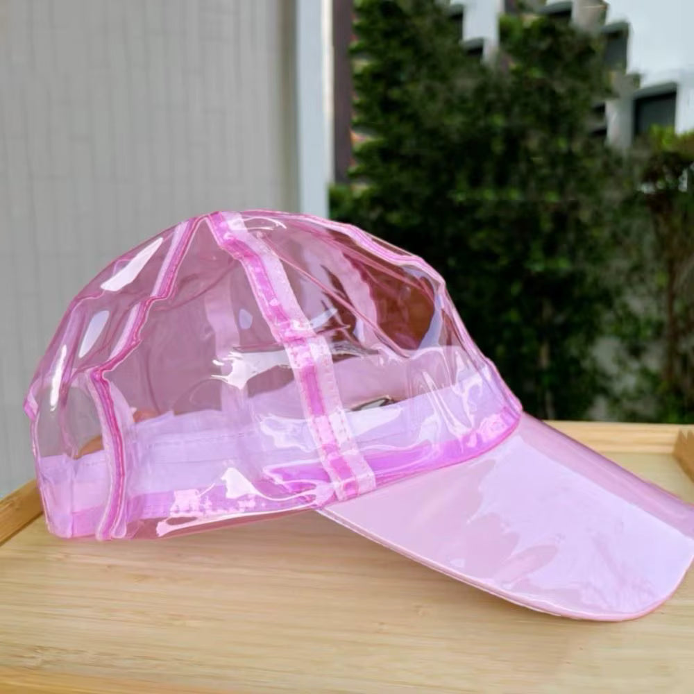 Clear Vinyl Baseball Cap