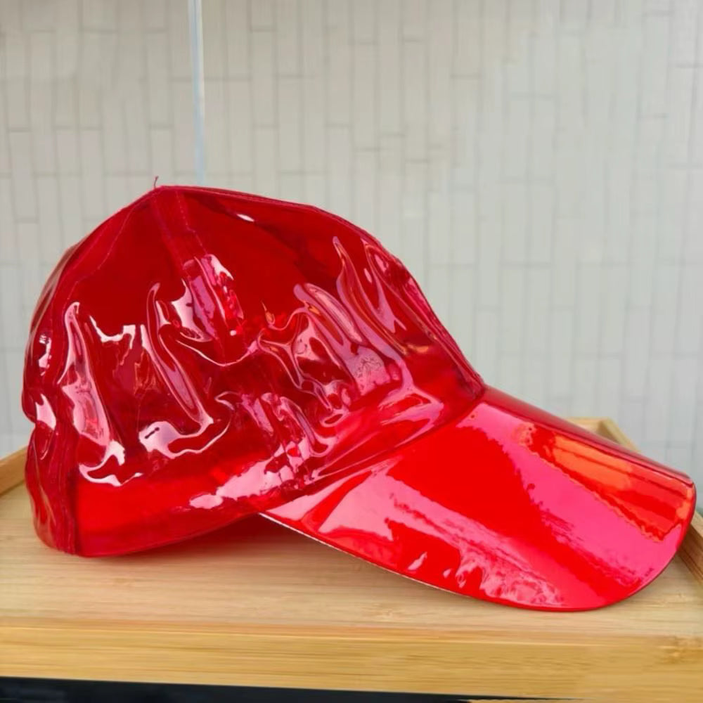 Clear Vinyl Baseball Cap