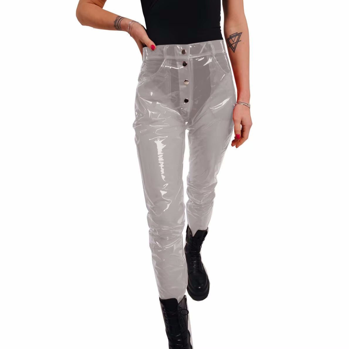 Clear Vinyl Jelly Jeans