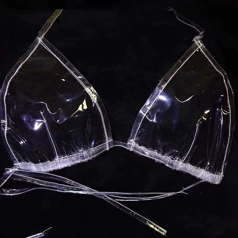 Clear Vinyl Brazen Bikini