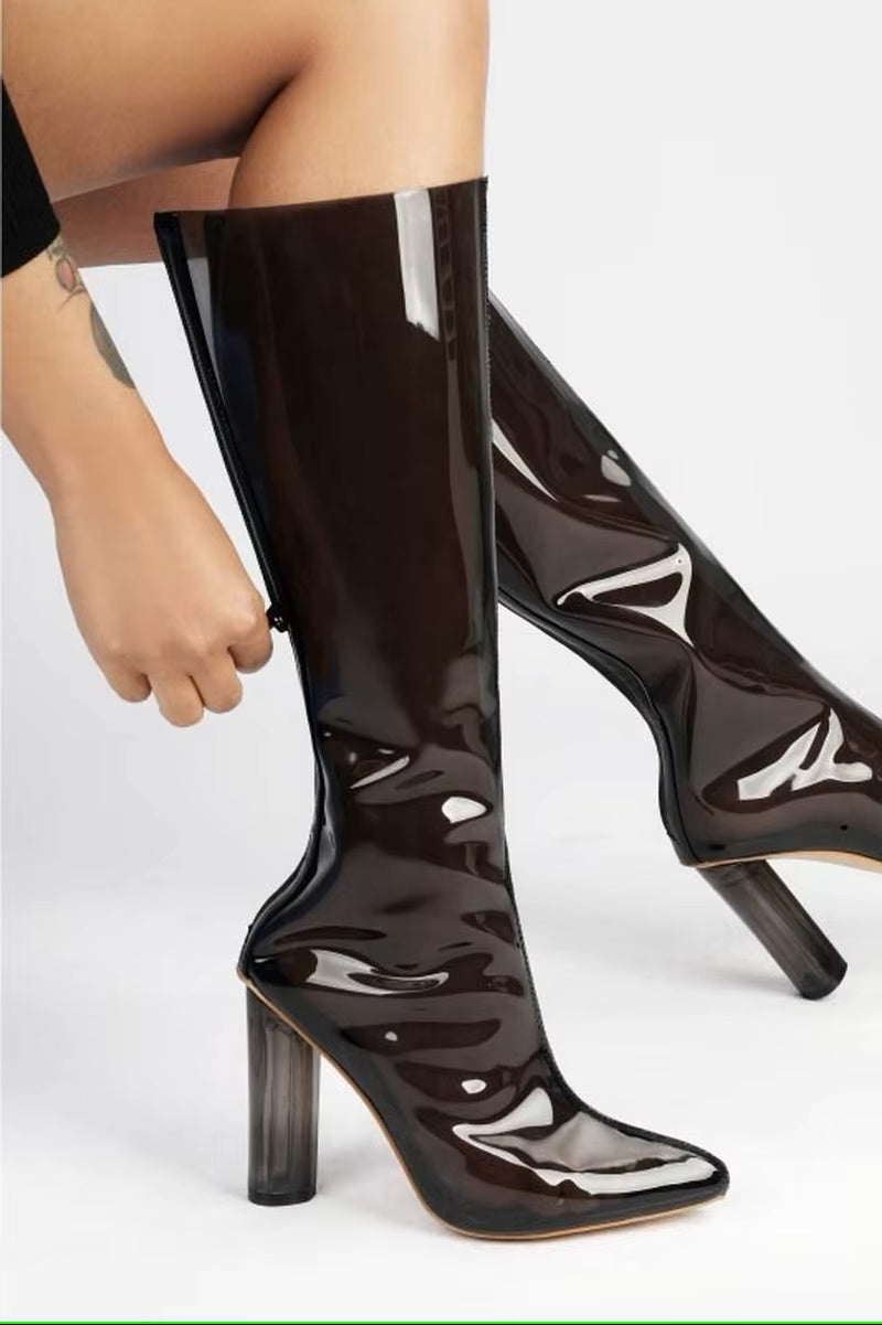 Clear Vinyl Frequency Boot