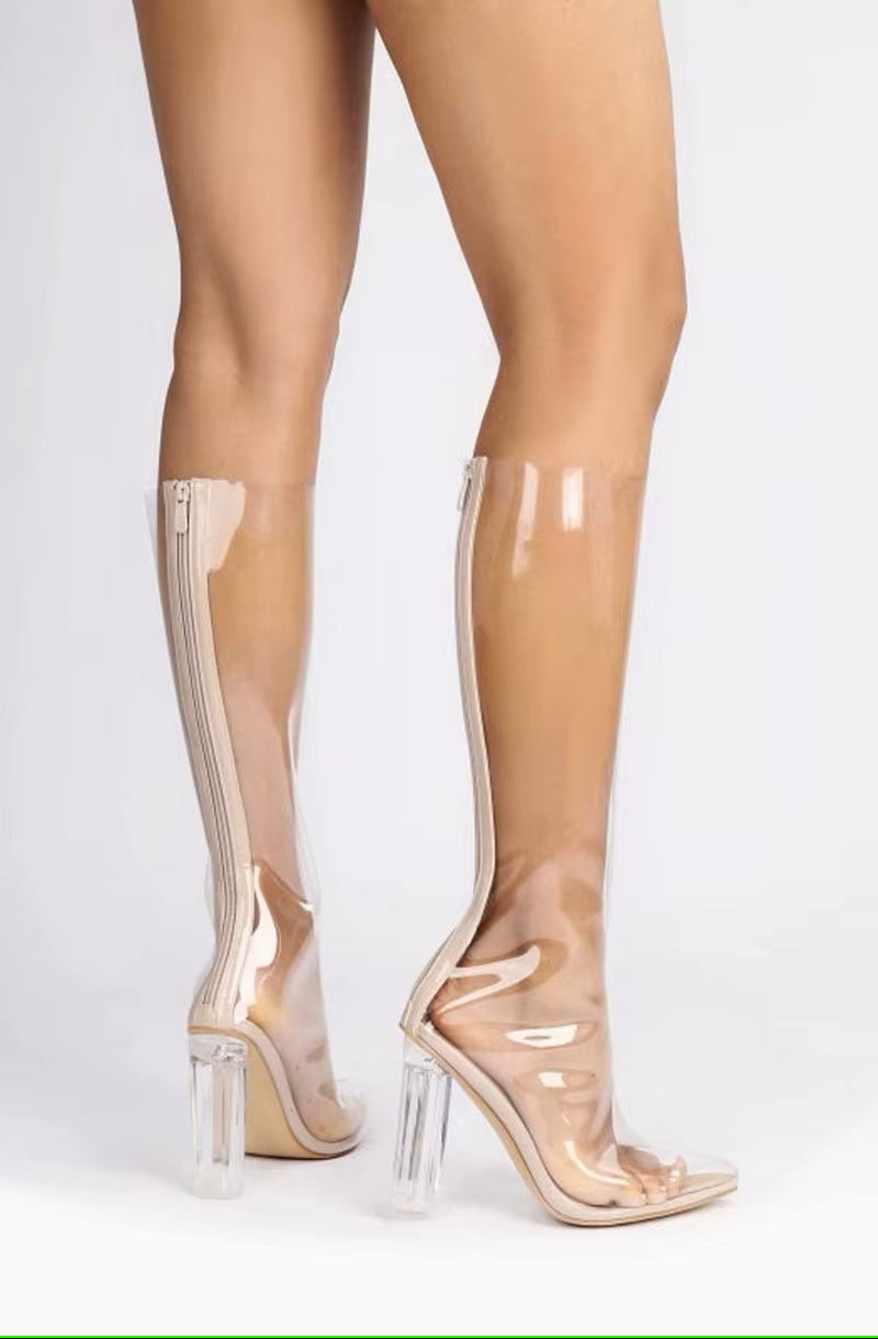 Clear Vinyl Frequency Boot