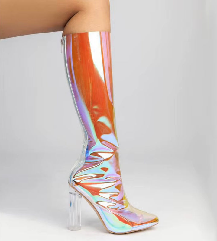 Clear Vinyl Frequency Boot