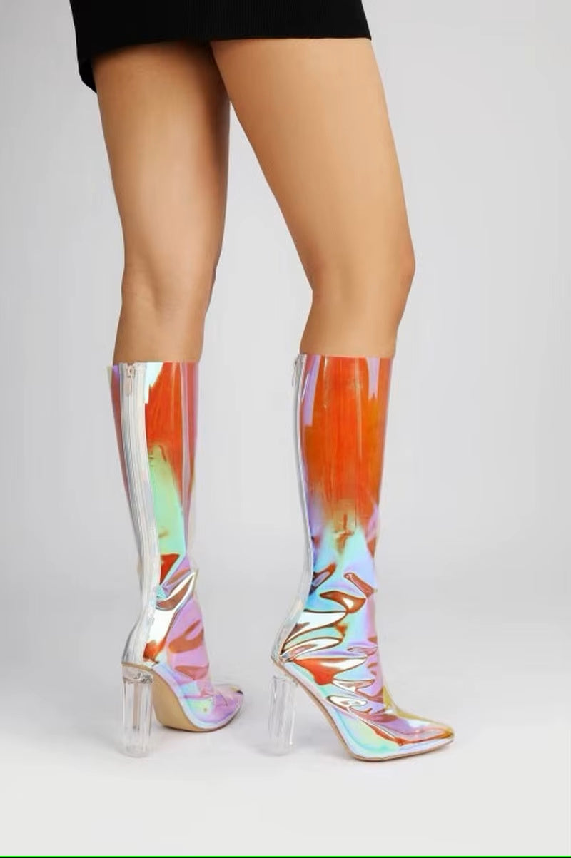 Clear Vinyl Frequency Boot